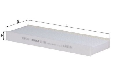 MAHLE LA 289 Filtru, aer habitaclu foto