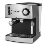 Espressor manual Zass ZEM 04, putere 850W, presiune 15 bari, cu 2 portfiltre - NOU