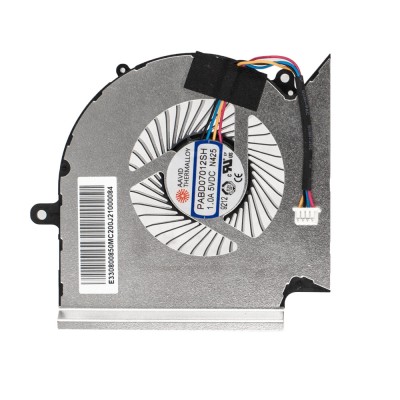 Cooler procesor Laptop, MSI, GE65, GL65, GP65, WE65, 9TI, 9TJ, MS-16U1, MS-16U2, MS-16U7, PABD07012SH, N425, 5V, 1A, 4 pini, CPU foto