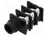 Conector jack, Jack 6,3mm, 3 contacte, mama, AMPHENOL - ACJS-HHOP