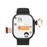 Ceas smartwatch cu cartela sim, 4G, bluetooth, pedometru, apelare, Ritm