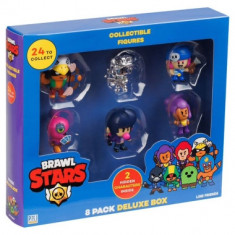 Brawl Stars Set Deluxe 8 figurine (cu 2 figurine ascunse) 5 cm foto