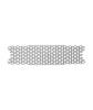 Grila bara fata VW Polo (9N3), 04.2005-08.2009, Centru, 6Q0853678, 95272730 (compatibil si la modelul CROSS)