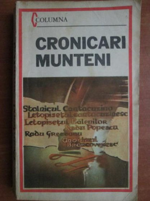 Cronicari munteni (Stolnicul Cantacuzino, Radu Greceanu, etc) foto
