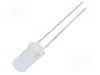 Dioda LED 5mm, alb rece, plat, 2.7...3.4V, OPTOSUPPLY - OSW5DK5TC5A