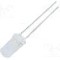 Dioda LED 5mm, alb rece, plat, 2.7...3.4V, OPTOSUPPLY - OSW5DK5TC5A