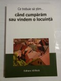 CE TREBUIE SA STIM CAND CUMPARAM SAU VINDEM O LOCUINTA - VICTOR DRAGOTA, LUCIAN TATU