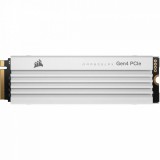 SSD Corsair SSD Corsair MP600 Pro LPX, 2 TB, PCIe Gen4, NVMe, M.2 2280, compatibil PS5, Alb &amp;quot;CSSD-F2000GBMP600PLPW&amp;quot;