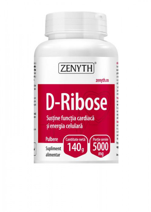 D-Ribose Pulbere Zenyth 140gr