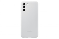 HUSA Smartphone Samsung, pt Galaxy S21+, tip back cover (protectie spate), silicon, ultrasubtire, gri, &quot;EF-PG996TJEGWW&quot;