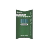 Rezerva roller Pilot V5 V7 Hi-Tecpoint 3buc set verde