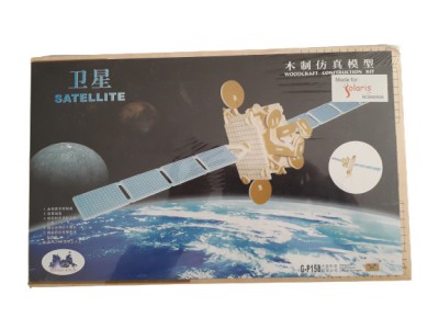 Puzzle 3D Satellite - model 2 foto