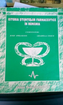 ✅ ISTORIA ȘTIINȚELOR FARMACEUTICE &amp;Icirc;N ROM&amp;Acirc;NIA 1994 foto