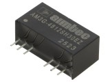 Convertor DC/DC 3W AIMTEC AM3G-4812SH30EZ 36-72V la 12V 250mA SIP8