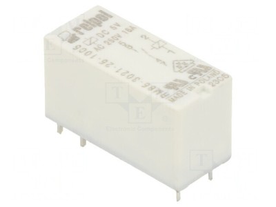 Releu Electromagnetic SPST-NO 5VDC 16A foto
