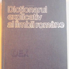 DICTIONARUL EXPLICATIV AL LIMBII ROMANE 1975