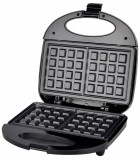 Aparat de facut vafe Blueberry, Esperanza, 1000W, 23.1 x 23.1 x 7.7cm, Negru