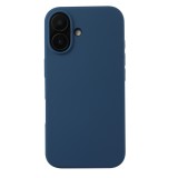 Husa Silicon Albastra iPhone 16, Compatibila Apple - Protectie Telefon, Anti-zgarieturi