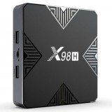 Cumpara ieftin TV Box iSEN X98H Smart Media Player Negru, 4K, 4GB RAM, 32GB ROM, Android 12, Allwinner H618 Quad Core A53, Ethernet 100m, Bt 5.0