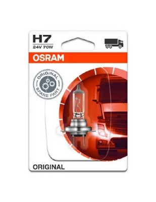 Bec camion H7 Osram 24V 70W foto