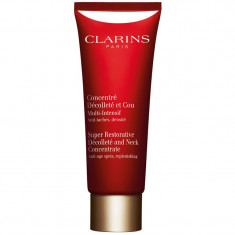 Clarins Super Restorative Décolleté and Neck Concentrate crema fermitate anti-rid pentru gat si decolteu 75 ml