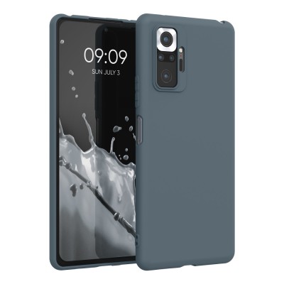 Husa pentru Xiaomi Redmi Note 10 Pro, Silicon, Gri, 54551.202 foto