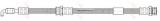 Conducta / cablu frana MAZDA PREMACY (CP) (1999 - 2005) TRW PHD447