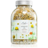 Bohemia Gifts &amp; Cosmetics Bohemia Natur sare de baie cu trei feluri de plante mușețel, gălbenele, cimbru 1200 g