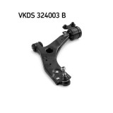 Brat suspensie roata Ford C-Max C214, Focus 2 DA, Volvo C30 533, V70 542, S40 MS, V50 545 parte montare : punte fata, stanga, inferior, 1420858