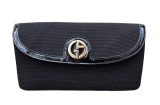 PLIC DE DAMĂ GIORGIO ARMANI DIN MATERIAL TEXTIL, Medie, Negru