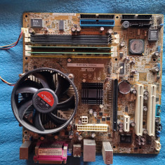 placa de baza PC - ASUS cu procesor Intel Celeron 3,46 Ghz si 2 Gb ram