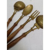 Set ustensile de bucătărie din bronz