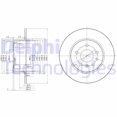 Delphi Disc frana foto