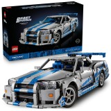 LEGO&reg; Technic - Masina Nissan Skyline GT-R (R34) din Mai furios, mai iute 42210, 1410 piese