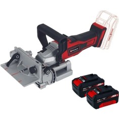 Einhell TE-BJ 18 Li PXC + Twinpack - Masina de frezat nuturi 20 mm + Set 2 acumulatori Li-Ion 18 V 4 Ah foto