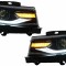 Faruri LED DRL Chevrolet Camaro (2014-2015) cu Semnal Dinamic Conversie la 2016+ Performance AutoTuning