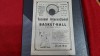 Program Turneu international baschet 27-30 05 1948