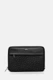 BOSS pungă cosmetice culoarea negru, 50552626