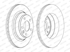 FERODO DDF1698C PREMIER Disc frana