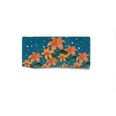 Mousepad Profesional pentru Gaming,100x 50 cm, Baza Cauciucata si Cusaturi Laterale, Compatibil Laptop sau Calculator, Premium, FLORI, CBD CORAL BEST foto