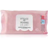 BYPHASSE Proteines De Lait servetele demachiante faciale 40 buc