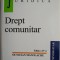Drept comunitar &ndash; Octavian Manolache