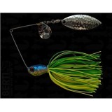 Spinnerbait Bertilure Cu Doua Palete SPINNERBAIT CU SKIRT COLORADO Model SALCIE Culoare LIME-CHARTREUSE 14