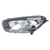 Far Ford Transit/Tourneo Courier, 05.2014-, partea Stanga, tip bec H15+H7, rama neagra, cu motoras,
