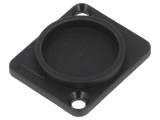 Capac Protecție Șurub Conic Negru 3mm