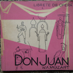 LIBRETE DE OPERA - DON JUAN W.A. MOZART