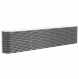 Strat inaltat gradina 332x40x68 cm otel galvanizat