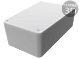 Carcasă Universală Aluminiu Roșu 1590 79x112x39mm