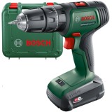 Bosch UniversalImpact 18V - Masina de gaurit si insurubat cu percutie cu 1 acumulator Li-Ion 18 V 1.5 Ah 34 Nm valiza plastic