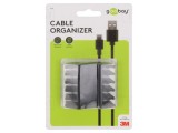 Set prindere neagră autoadeziv 2 bucati cvintuplă